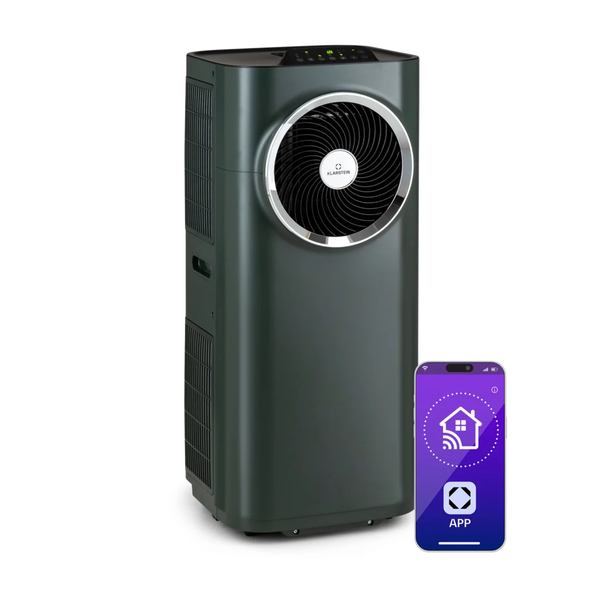 Kraftwerk Smart 11500 BTU Climatiseur mobile Anthracite – Image 2