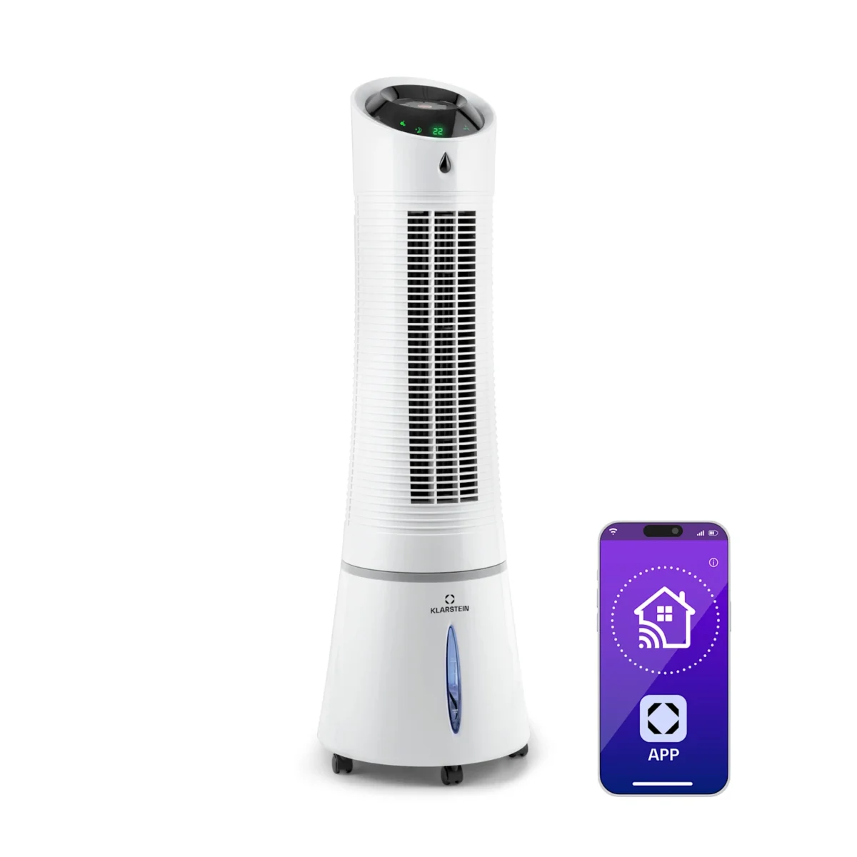 Skyscraper Ice Smart 6 L 210 m3/h Rafraîchisseur d'air Blanc – Image 2