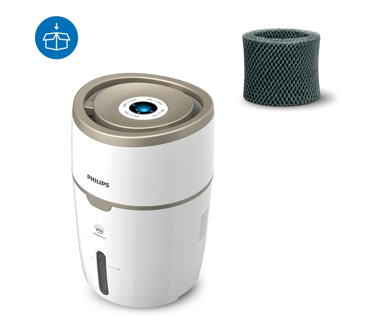 PHILIPS Humidificateur D'air 300 Ml/h - Hu4816/10 – Image 2