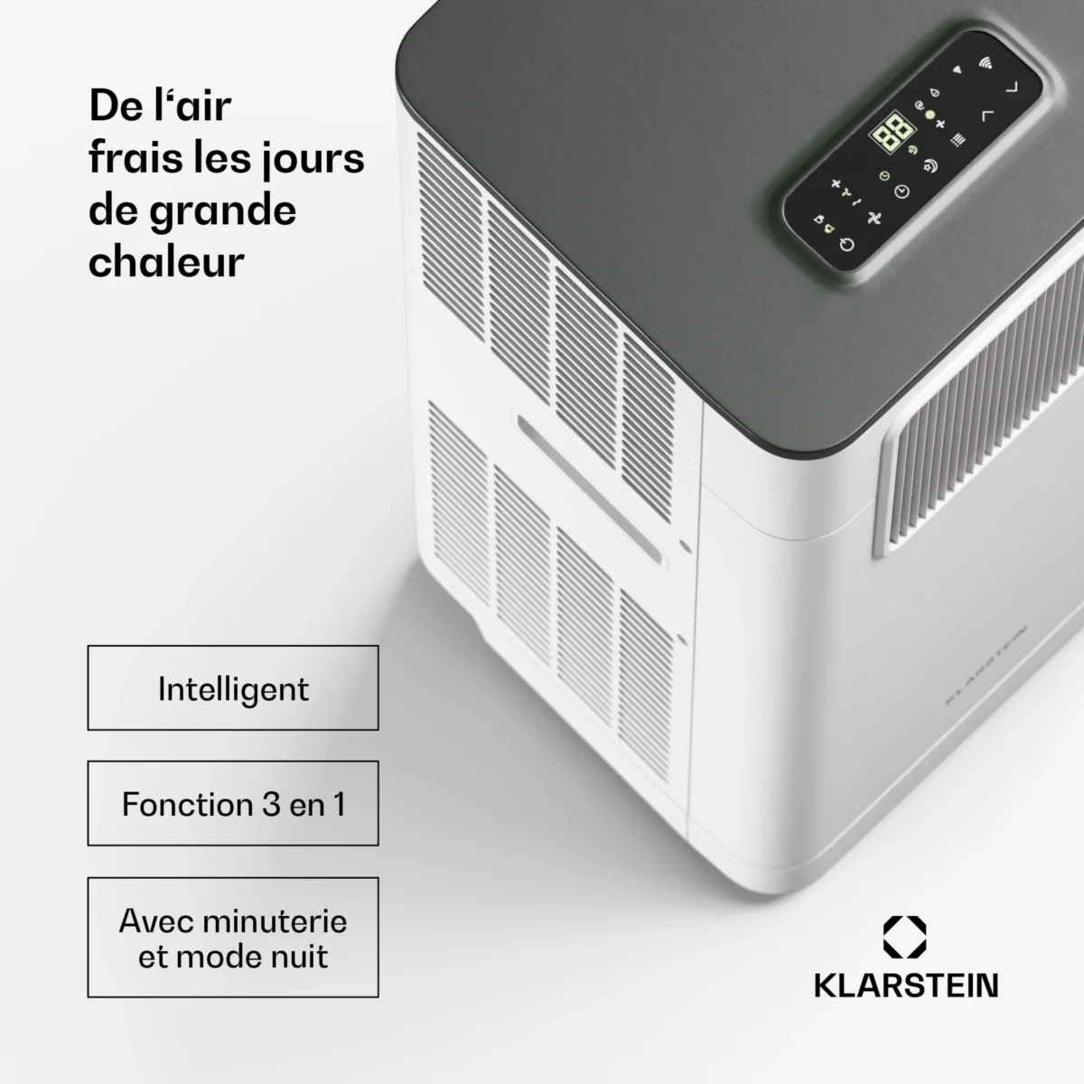 Breeze Box Smart 9000 BTU Climatiseur mobile Blanc – Image 3