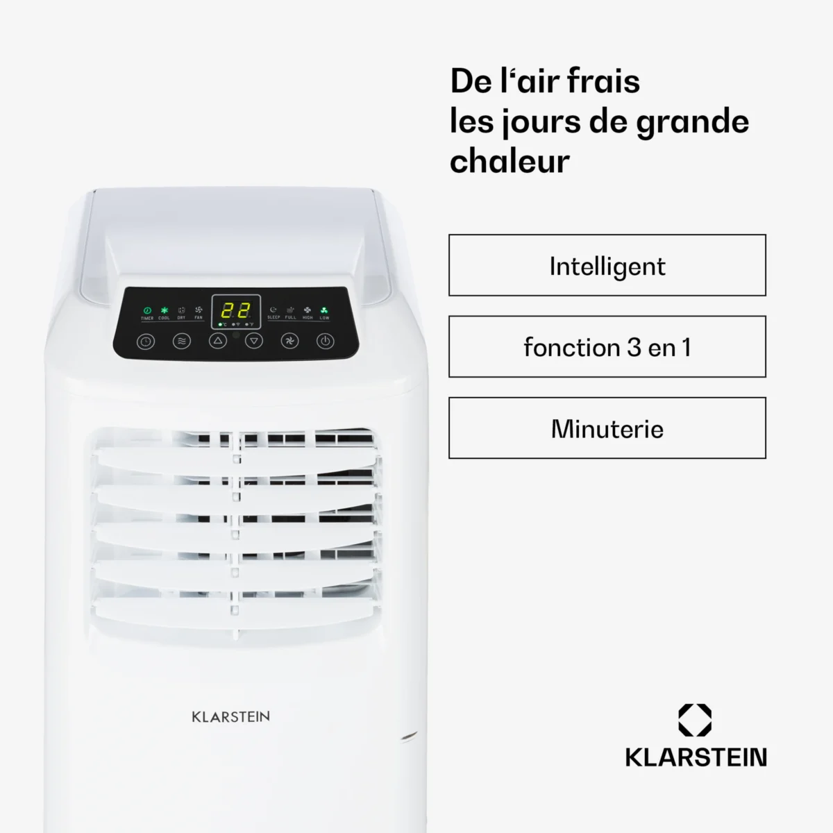 Pure Blizzard Smart 9000 BTU Climatiseur mobile Blanc – Image 3