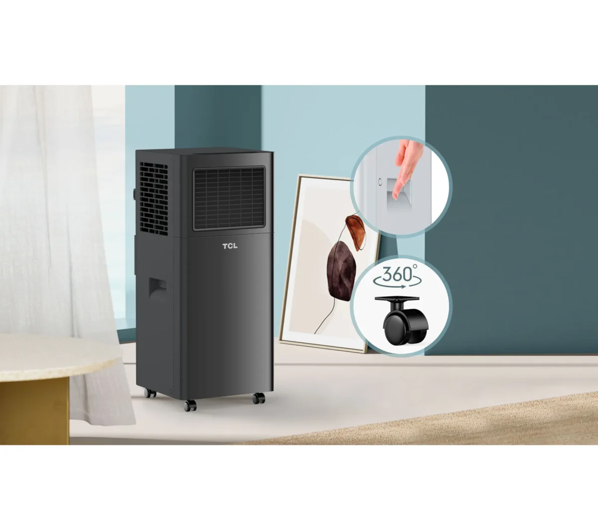 TCL Climatiseur mobile noir P09F4CSB0 – Image 4