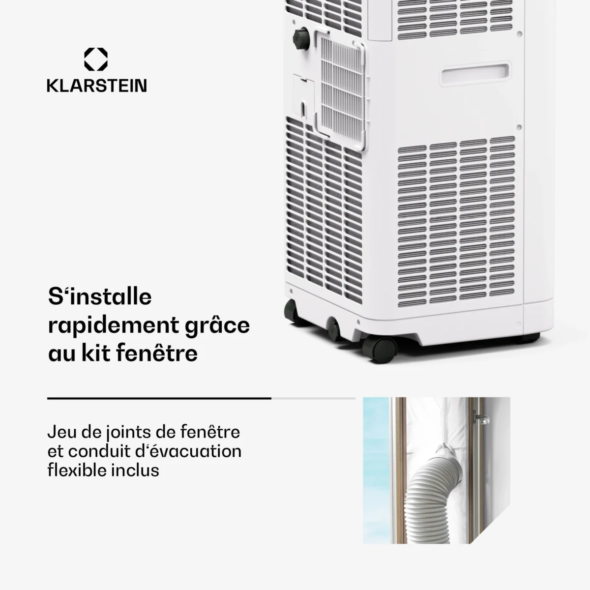 Breeze Box Smart 7000 BTU Climatiseur mobile Blanc – Image 6