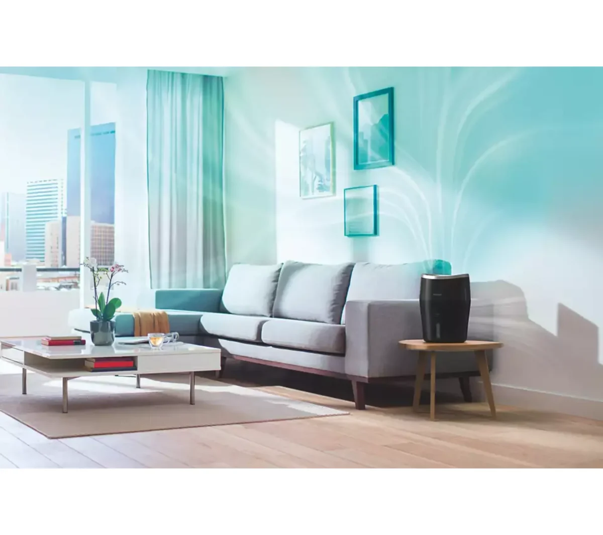 PHILIPS Humidificateur vapeur froide 2L Hu4813/10 – Image 6