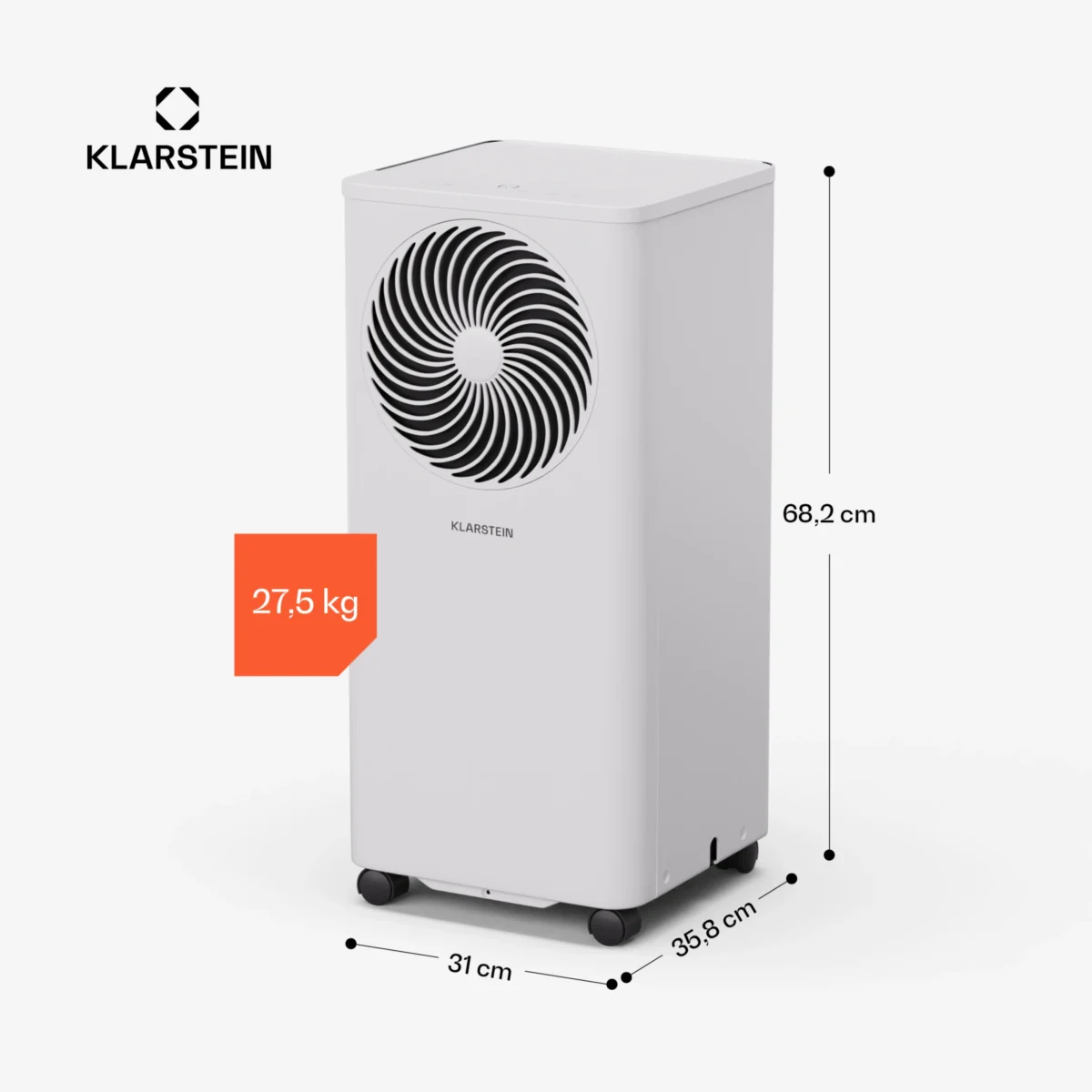 Aero Ring Smart 7000 BTU Climatiseur mobile Blanc – Image 7