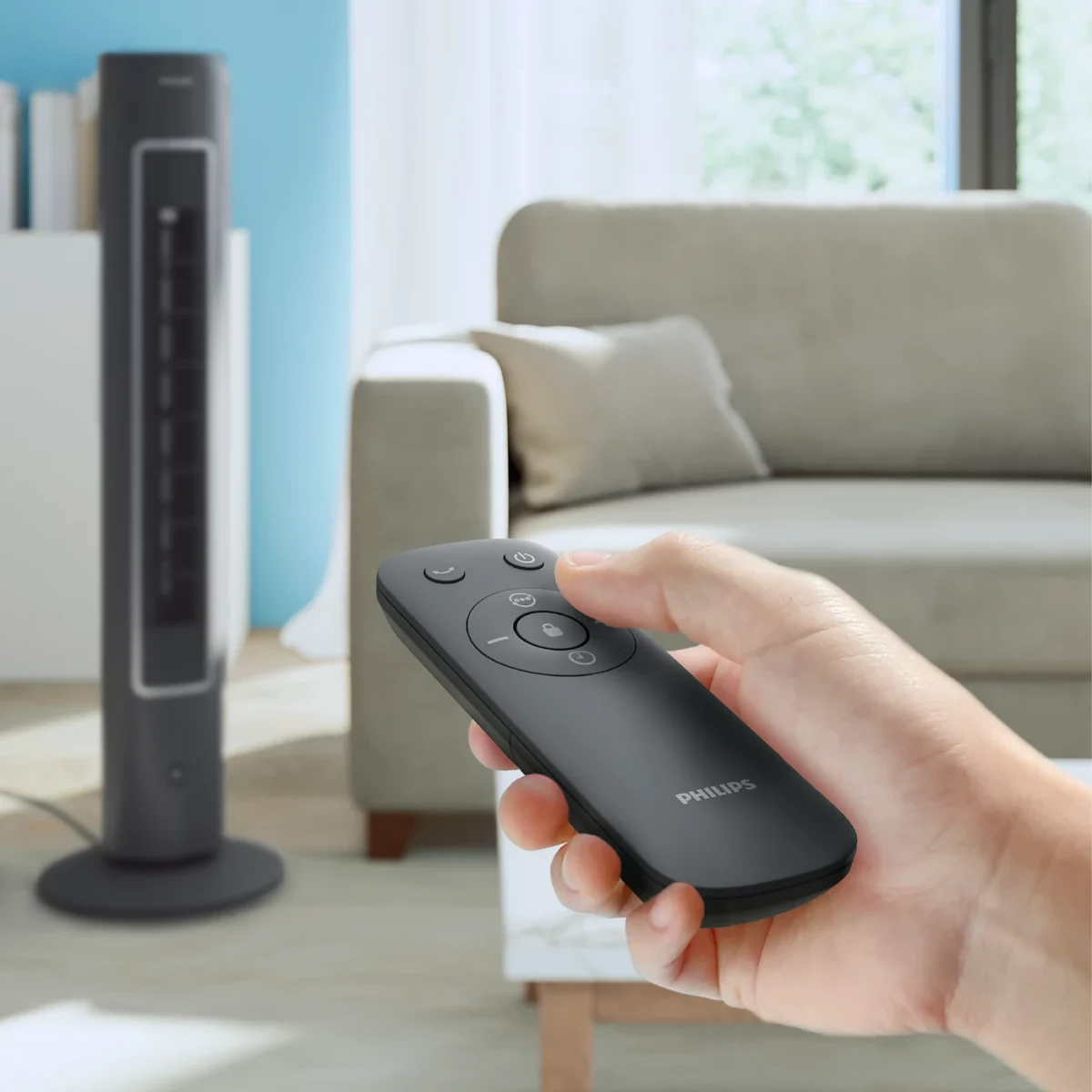 Philips Série 5000 Ventilateur colonne silencieux avec aromathérapie – Image 7